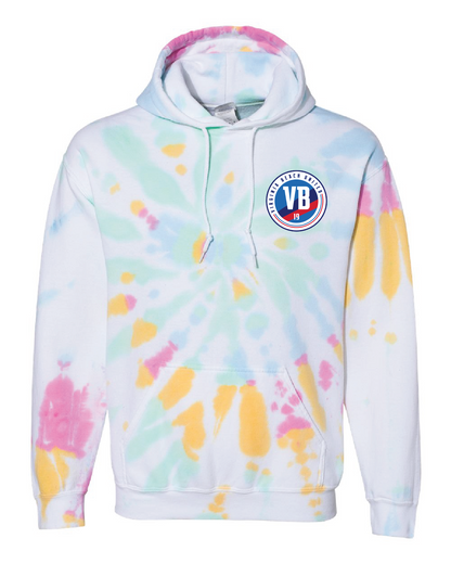 Blended Hooded Tie-Dyed Sweatshirt / Devine / VB United