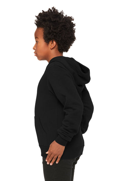 Youth Sponge Fleece Pullover Hoodie / Black / VB United