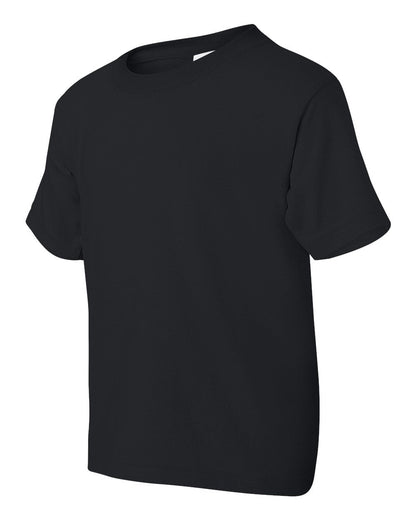 Youth 50 Cotton/50 Poly T-Shirt / Black / VB United