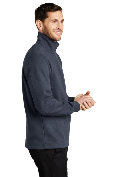 Slub Fleece 1/4-Zip Pullover / Slate Grey / VB United