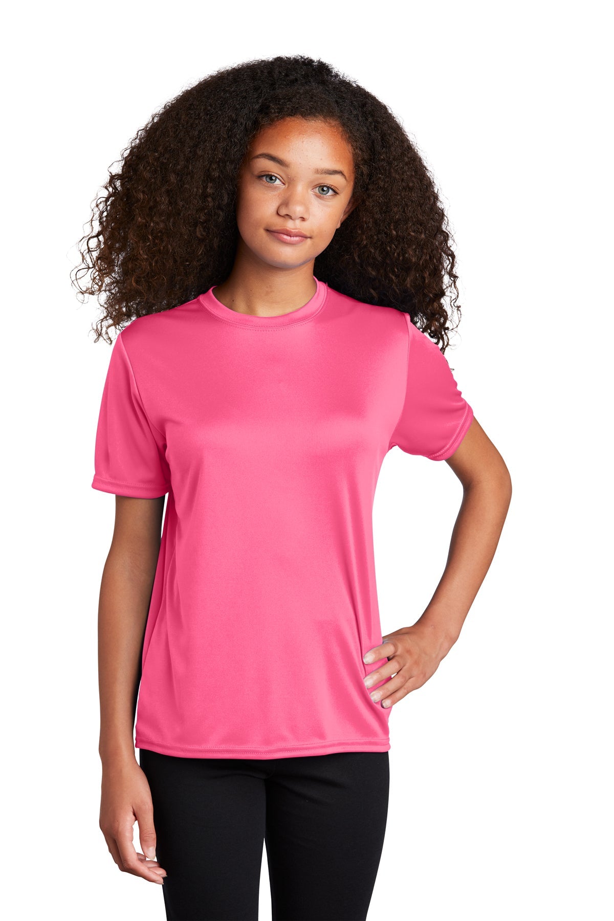 Youth Performance Tee / Neon Pink / VB United