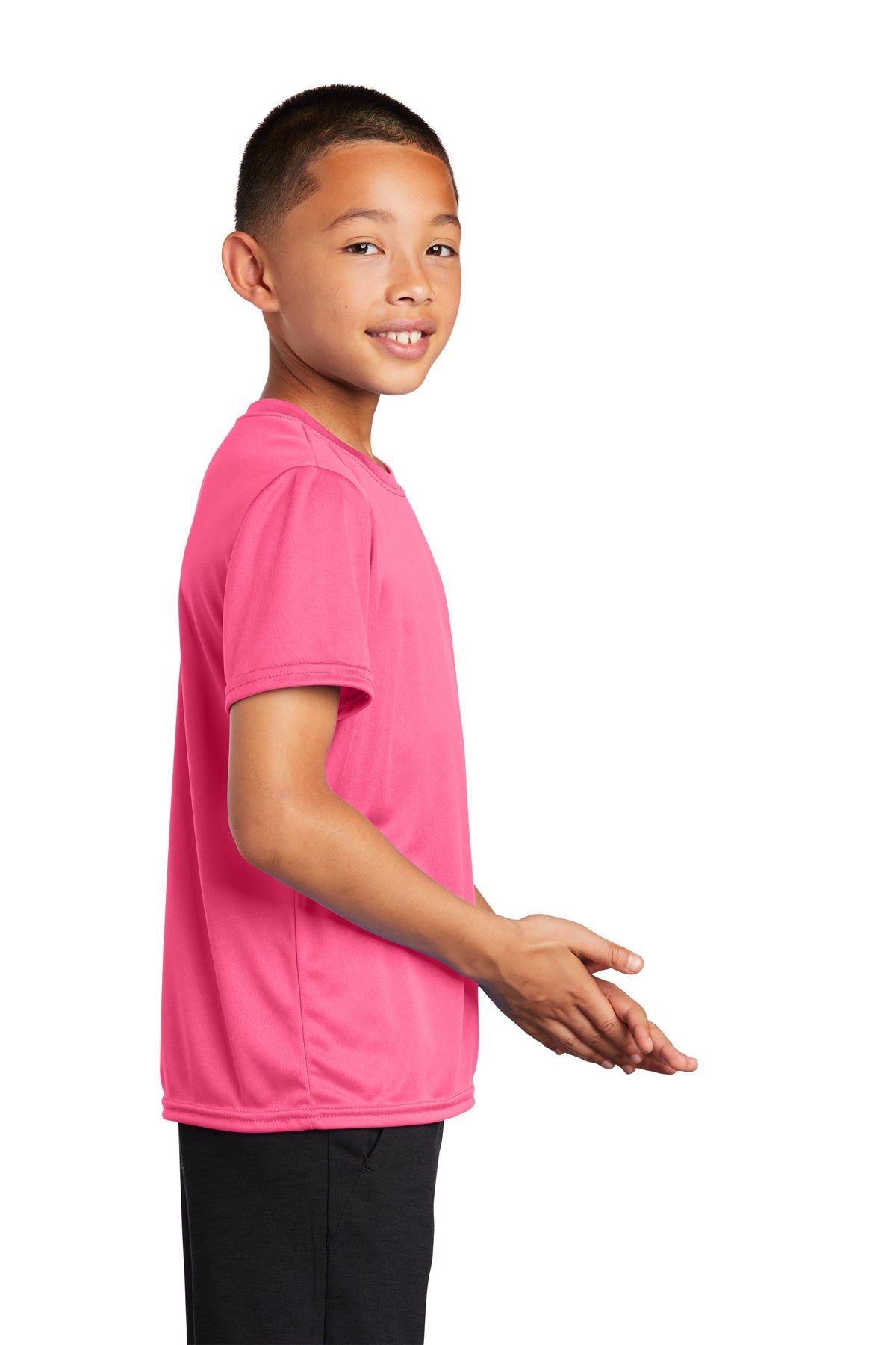 Youth Performance Tee / Neon Pink / VB United