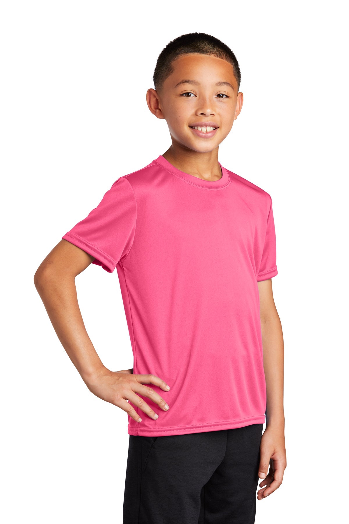 Youth Performance Tee / Neon Pink / VB United